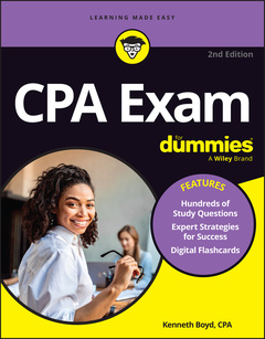 Couverture de l’ouvrage CPA Exam For Dummies