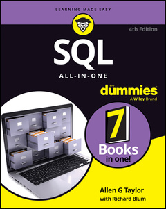 Couverture de l’ouvrage SQL All-in-One For Dummies