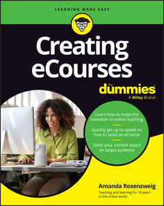 Cover of the book Creating eCourses For Dummies