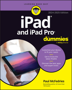Couverture de l’ouvrage iPad & iPad Pro For Dummies