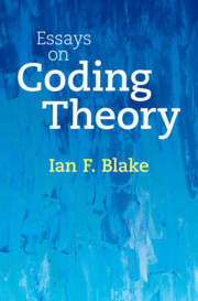 Couverture de l’ouvrage Essays on Coding Theory