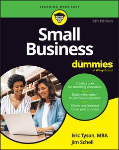 Couverture de l’ouvrage Small Business For Dummies