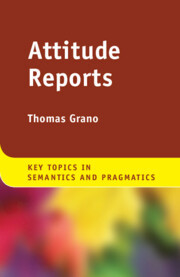 Couverture de l’ouvrage Attitude Reports