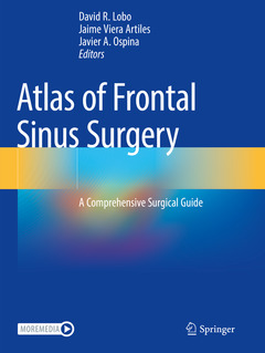 Couverture de l’ouvrage Atlas of Frontal Sinus Surgery