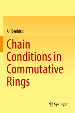 Couverture de l’ouvrage Chain Conditions in Commutative Rings