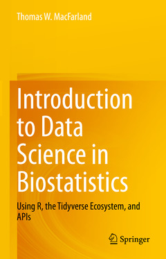 Couverture de l’ouvrage Introduction to Data Science in Biostatistics