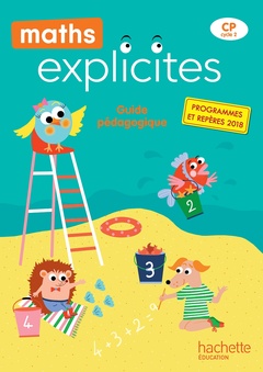 Couverture de l’ouvrage Maths Explicites CP - Guide pédagogique - Edition 2019