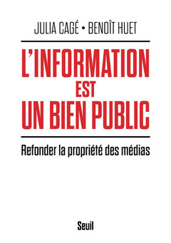 Couverture de l’ouvrage L'Information est un bien public