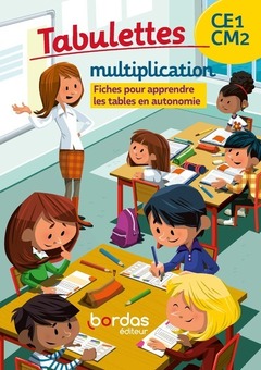 Couverture de l’ouvrage Tabulettes Multiplication CE1/CM2 2020