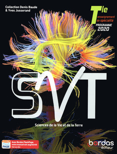 Couverture de l’ouvrage Baude Jusserand SVT Spécialité Tle 2020 Manuel de l'élève