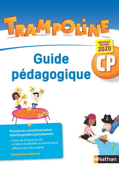 Couverture de l’ouvrage Trampoline - Guide pédagogique CP NE 2020
