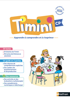 Cover of the book Timini CP - Fichier à photocopier compréhension