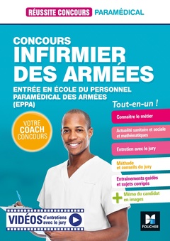 Cover of the book Réussite concours - Infirmier des armées -Entrée en école du personnel paramédical des armées (EPPA)