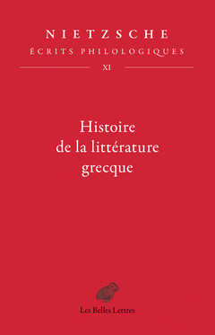 Couverture de l’ouvrage Histoire de la littérature grecque