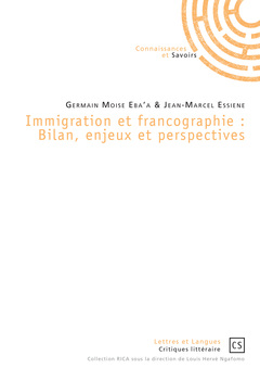 Cover of the book Immigration et francographie - bilan, enjeux et perspectives