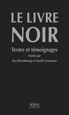 Cover of the book Le livre noir - Textes et témoignages