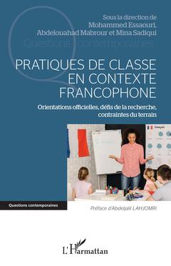 Couverture de l’ouvrage Pratiques de classe en contexte francophone