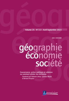 Cover of the book Gouvernance, action publique et cohésion ou comment piloter nos territoires