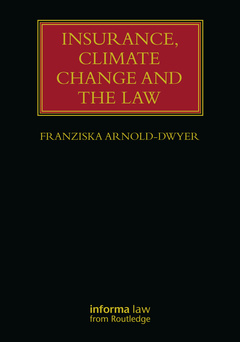 Cover of the book Insurance, Climate Change and the Law