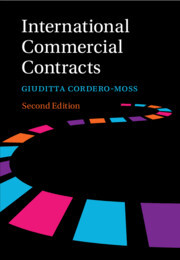 Couverture de l’ouvrage International Commercial Contracts