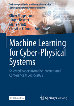 Couverture de l’ouvrage Machine Learning for Cyber-Physical Systems