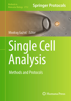 Couverture de l’ouvrage Single Cell Analysis