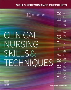 Couverture de l’ouvrage Skills Performance Checklists for Clinical Nursing Skills & Techniques