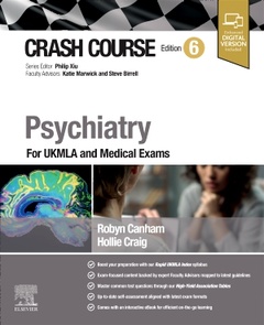 Couverture de l’ouvrage Crash Course Psychiatry