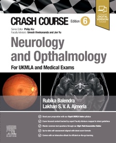 Couverture de l’ouvrage Crash Course Neurology and Ophthalmology