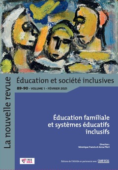 Couverture de l’ouvrage Revue NR-ESI n° 89-90. Éducation familiale et systèmes éducatifs inclusifs
