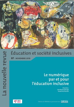 Couverture de l’ouvrage Revue NR-ESI n° 87. Le numérique par et pour l'éducation inclusive
