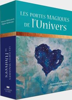 Couverture de l’ouvrage Les Portes Magiques de l'Univers (coffret) - Cartes oracle pour manifester une vie magique