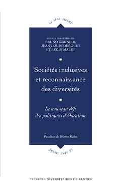 Couverture de l’ouvrage Sociétés inclusives et reconnaissance des diversités