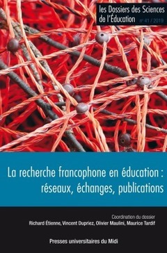 Couverture de l’ouvrage La recherche francophone en éducation : réseaux, échanges, publications