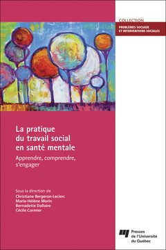 Cover of the book La pratique du travail social en santé mentale
