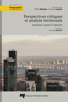 Couverture de l’ouvrage Perspectives critiques et analyse territoriale