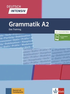 Couverture de l’ouvrage Deutsch intensiv - Grammatik A2