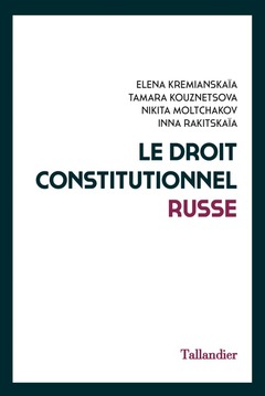 Cover of the book Le droit constitutionnel russe