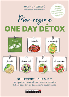 Cover of the book Mon régime one day détox