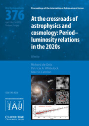 Couverture de l’ouvrage At the Cross-Roads of Astrophysics and Cosmology (IAU S376)