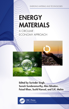 Couverture de l’ouvrage Energy Materials