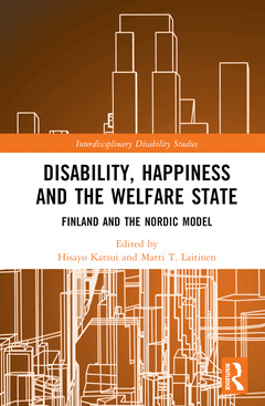Couverture de l’ouvrage Disability, Happiness and the Welfare State