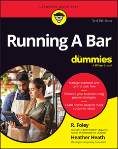 Couverture de l’ouvrage Running A Bar For Dummies