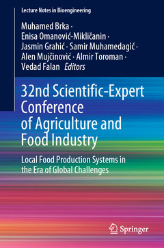 Couverture de l’ouvrage 32nd Scientific-Expert Conference of Agriculture and Food Industry