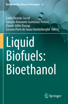 Couverture de l’ouvrage Liquid Biofuels: Bioethanol