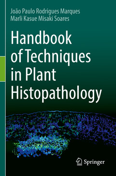 Couverture de l’ouvrage Handbook of Techniques in Plant Histopathology
