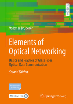 Couverture de l’ouvrage Elements of Optical Networking