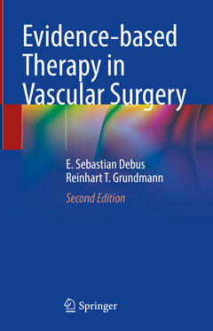 Couverture de l’ouvrage Evidence-based Therapy in Vascular Surgery