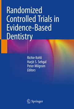 Couverture de l’ouvrage Randomized Controlled Trials in Evidence-Based Dentistry