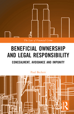 Couverture de l’ouvrage Beneficial Ownership and Legal Responsibility